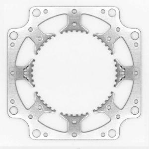 57mmのNEMA23ステッピング モーターの固定子および回転子の積み重ねの電動機の中心