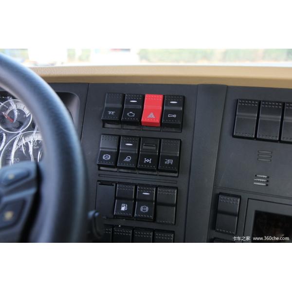 WD615.47 371HP 6X4 Drive Prime Mover Trailer , Maximum speed 101