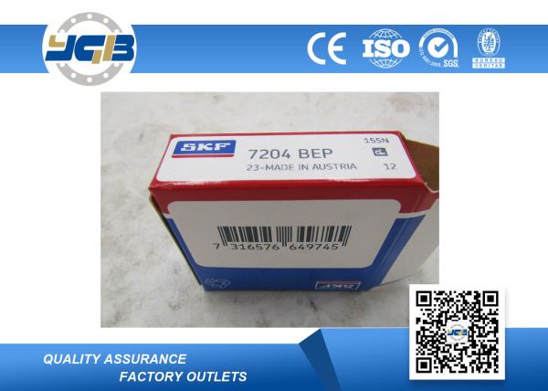 7204BEP 7205BEP 7206BEP Single Row Angular Contact Ball Bearing For Repair Welding Machine