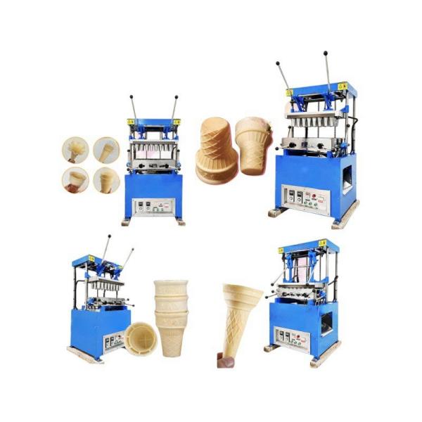 Easy Operation Ice Cream Cone Machine 220V/380V Rolling Machine for Bakery Hotel