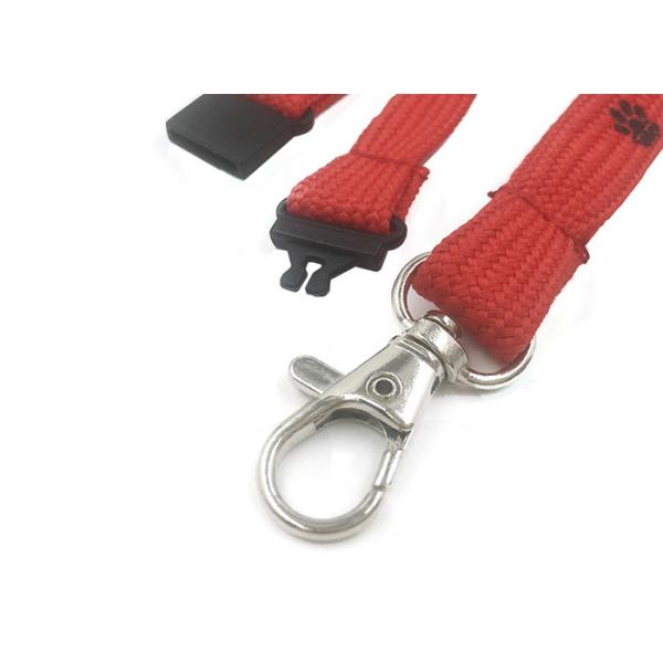 Custom Logo Custom Safety Lanyards , 920x15mm Cool Id Badge Lanyards