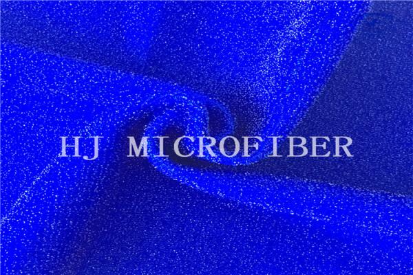 Pano dado forma Peral grande do jacquard azul da tela da limpeza de Microfiber da cor com fio duro dos PP