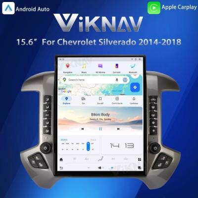 VIKNAV 14.4'' Radio de coches para Chevrolet Silverado / GMC SIERRA 2013-2018 (Sliver)
