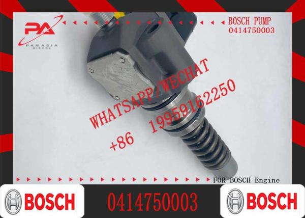 Bomba de inyección de combustible diesel bomba de unidad de tren común 0414750003 Bomba de unidad electrónica EUP para Volvo 02112707