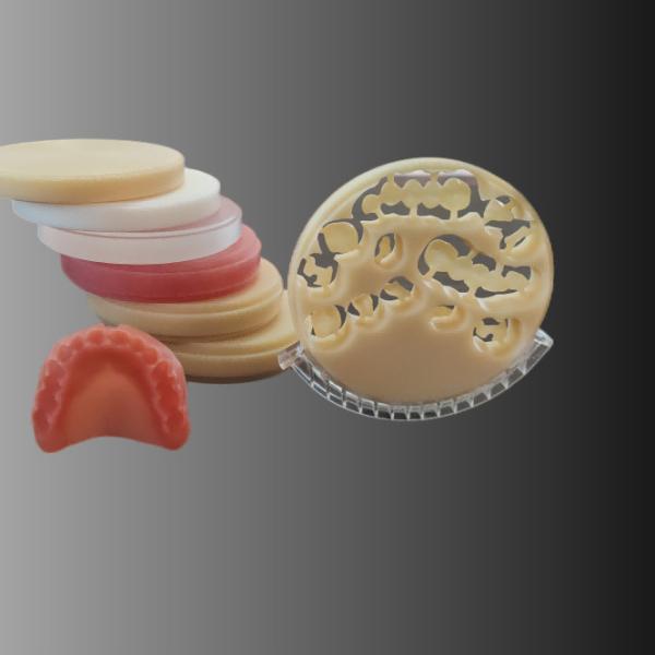 Precision PEEK Dental Discs 160MPa+ Strength Zirkonzahn / Amann Girrbach Ready