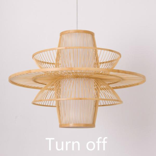 Chinese Pendant Lights for Living Room Bar Restaurant Bamboo Light(WH-WP-27)