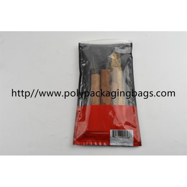 Plastic Self-Sealing Humidity Fresh Cigar Bag Cigar Pouch Resealable Ziplock Bag Cigar Humidor