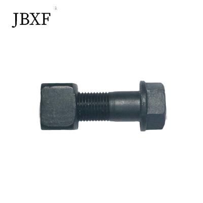 Space Saving Dozer Track Bolts Plain Finish For Narrow Undercarriages