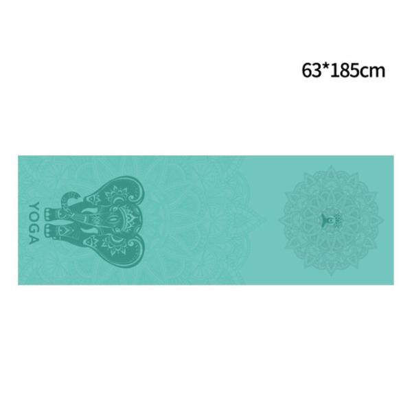 16 Patterns Printed Yoga Towel 185X63cm Microfiber Cover Yoga Mat Towel
