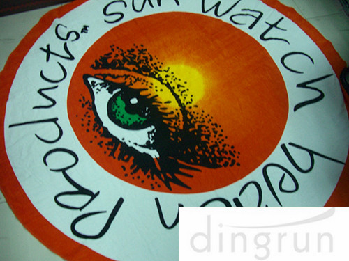 Sports Team Premium Printed Lightweight Beach Towels Round In Diameter 150cm