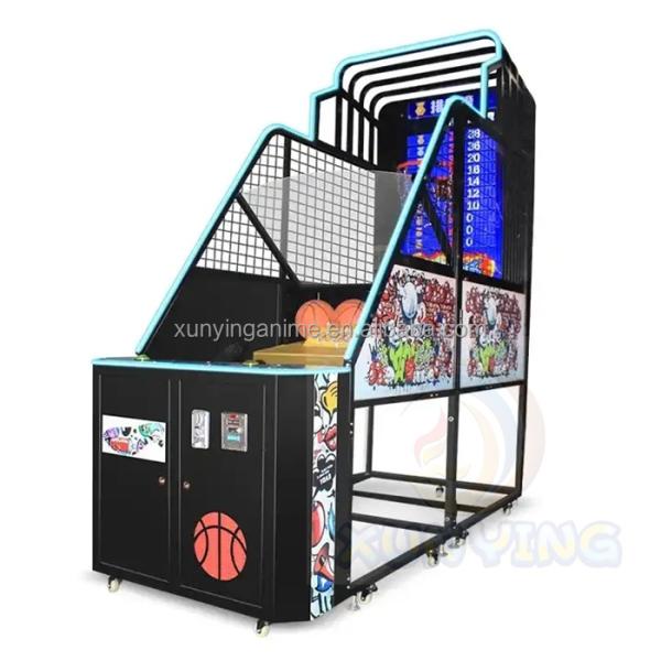 Máquina de jogo de basquetebol de rua interior Armário de tiro 260W 300KG