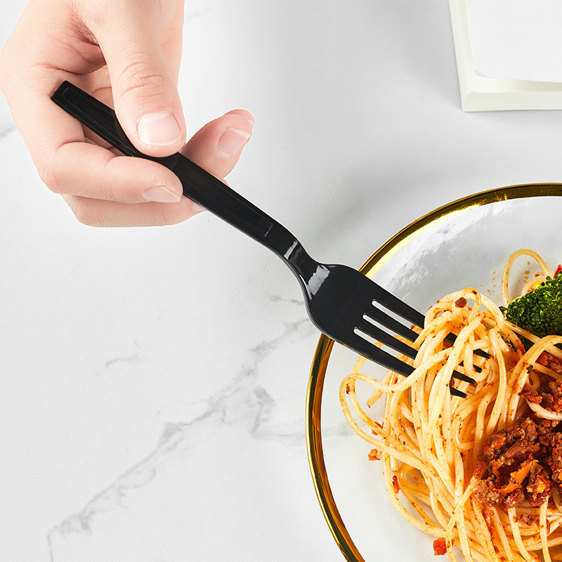 PP Plastic Cutlery Set for Salad 13.000kg Gross Weight Eco Friendly and Easy to Clean