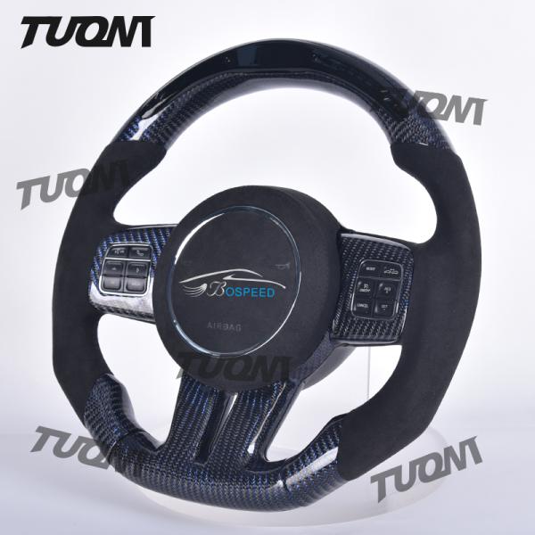 Custom LED Dodge Carbon Fiber Steering Wheel Designed for All Popular Dodge Models