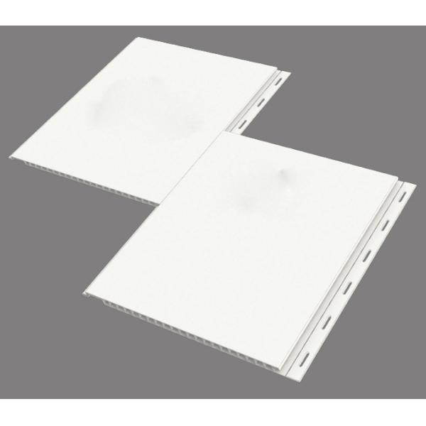 10mm Thickness While Gloss PVC Ceiling Panels For Food Manufacturing Facility