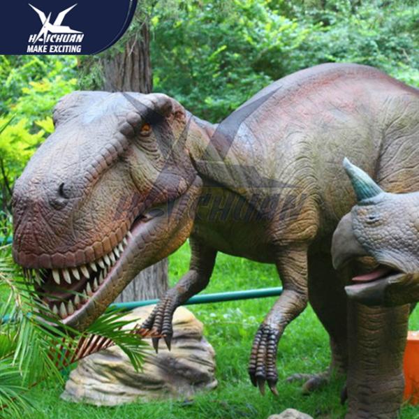 Huge Outdoor Equipment Animatronic Dinosaur Model For Children Park