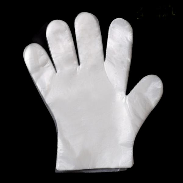 Professional Large Disposable Gloves Food Service / Plastic Gloves For Food Preparation