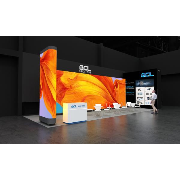 GA Serie P4 Poster Led Display W1366*H1920mm Modulo tamaño 320*160mm IP65 Instalación al aire libre 8000 nits