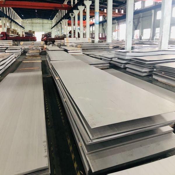 1.4571 SUS316Ti Stainless Steel Plate Hot Rolled Steel Coil 4mm - 100mm 1220 X 2440mm