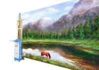 Construção vertical Multifunction da máquina de impressão da parede 3d no tela táctil de 7inch LCD