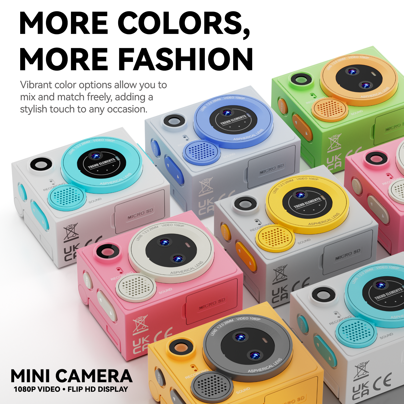 Dual Modes 2026 G13 Mini Thumb Keychain Camera 1080P HD Recording