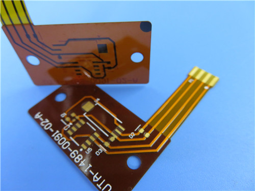 Доска PCB основания одиночная, который встали на сторону FPC Polyimide гибкая с золотом погружения
