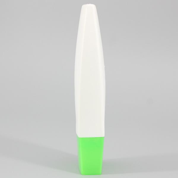 2.02oz/60ml HDPE Sunscreen Lotion Cream Bottle, Extruded Type Small Square Tube, Facial Cleanser Cosmetic Plastic Bottle