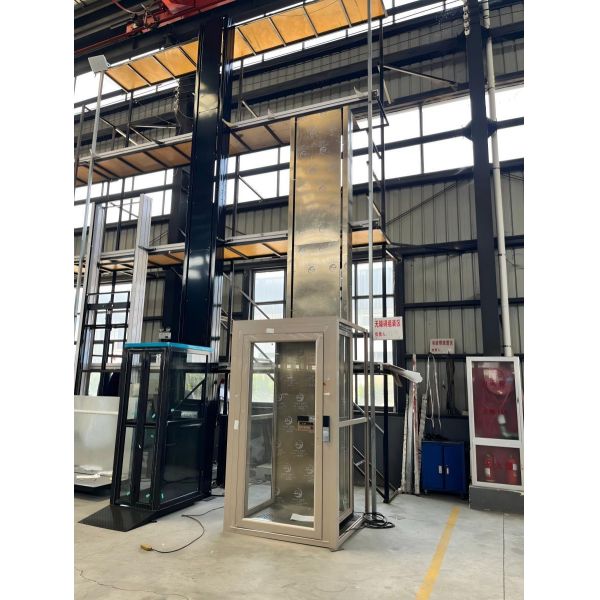 Disabled Wheelchair Vertical Platform Lift with Aluminum Alloy or Stainless Steel