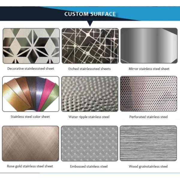 SUS304 Stainless Steel Flat Plate 2B Surface 4'×8' With Hot Rolled