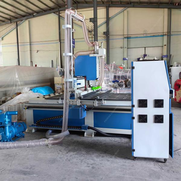 6kW Spindle Motor Power Wooden CNC Router Cutting Machine for Metal Polygon Carving