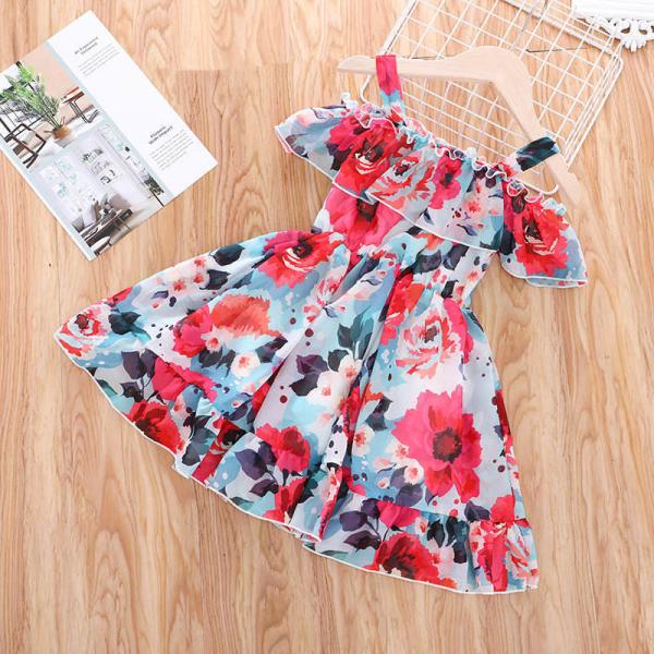 Summer Children'S Clothing Girls Suspender Dresses Children'S Princess Dress