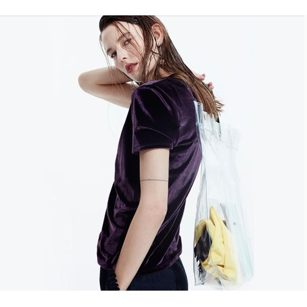 2019 New Arrival Summer Velvet Clothing T Shirt For Women