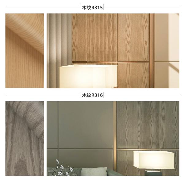 Functional PVC Decorative Film for Cabinet Door Moisture-Proof PVC Membrane Foil