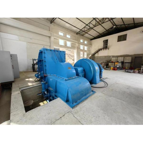 IP54 Rated Pelton Turbine Power Generator With Brushless / Thyristor Excitation