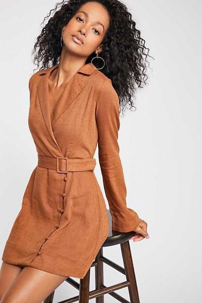 Woman Clothing Coat Mini Dress Women