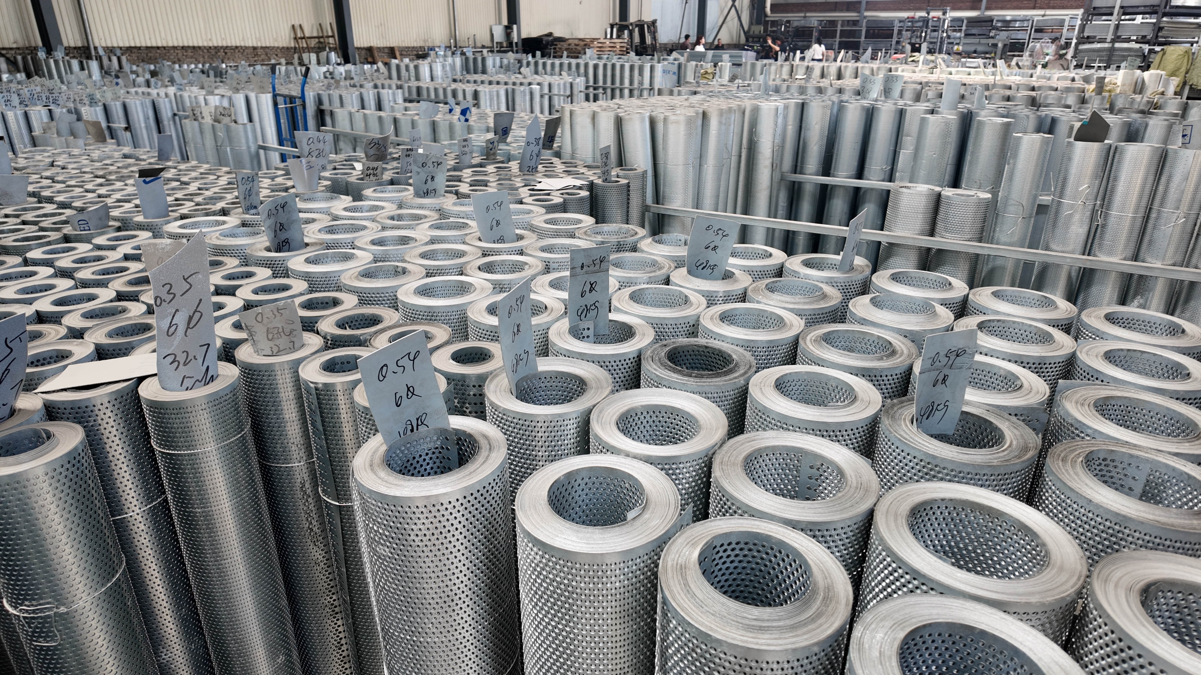 Galvanized Perforated Metal Coil Custom Hole Perforated Sheet Roll