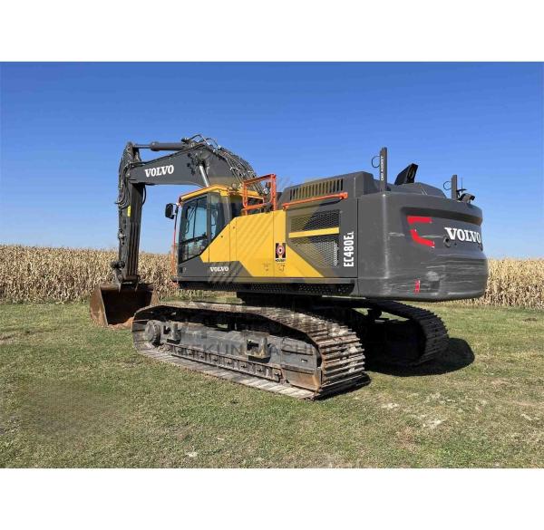 Used Volvo EC480DL 48Ton Excavator in Good Condition Made in Korea