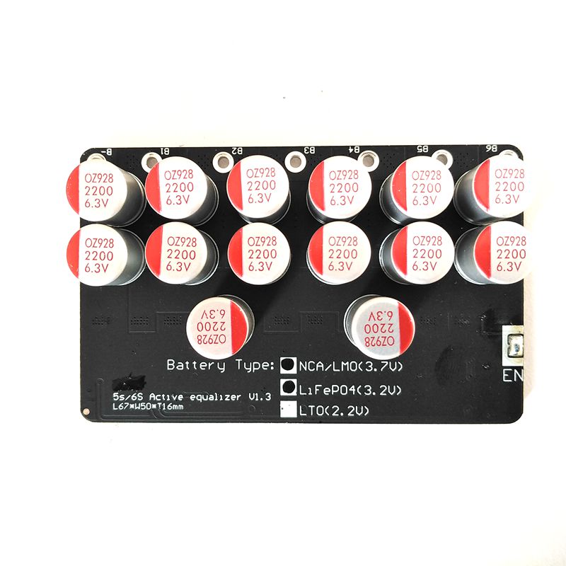 6S LTO Battery Balancer 1A 3.5A 5.5A Active Equalizer For 14.4V Yinlong 66160 Battery