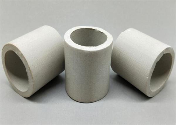 Anéis de Raschig da resistência de corrosão que embalam o anel cerâmico 3-8MM do nuvem