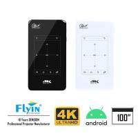 Ultra bolso interativo móvel Home Theater portátil dos projetores do DLP de HD 4K