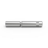 Metal 3.5 mm Jack Plug Male Through Hole Audio Connector Jack Straight