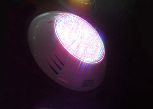 IP68 18W LED Underwater Pool Lights RGB Wall Mounted PC Cover