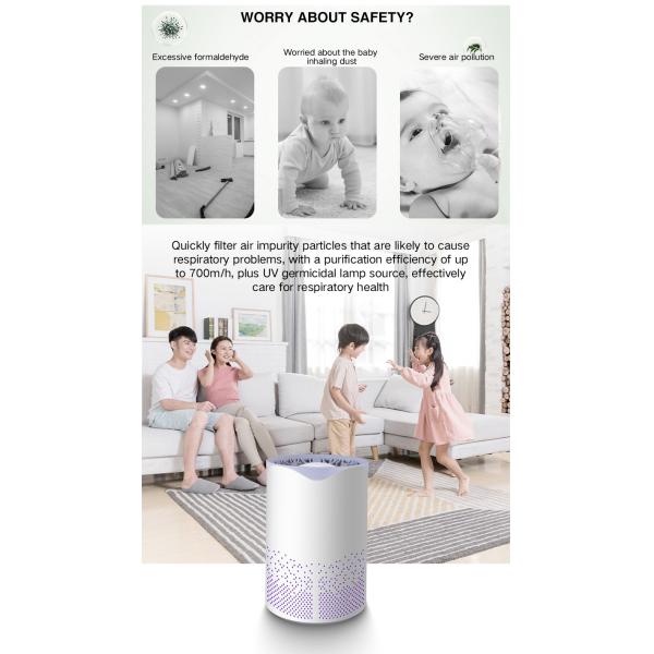 LIFE Air Purifier,True HEPA Air Purifier&Effective Carbon Cleaner,Air Purifier Cleaner for Eliminates 99.97% Smoke Odor