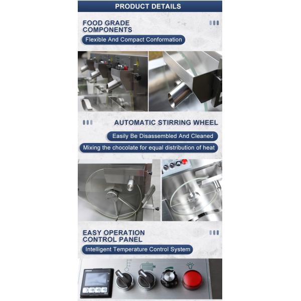 Small Chocolate Forming Machine for Chocolate 10kg/15kg Handmade Chocolate Melting