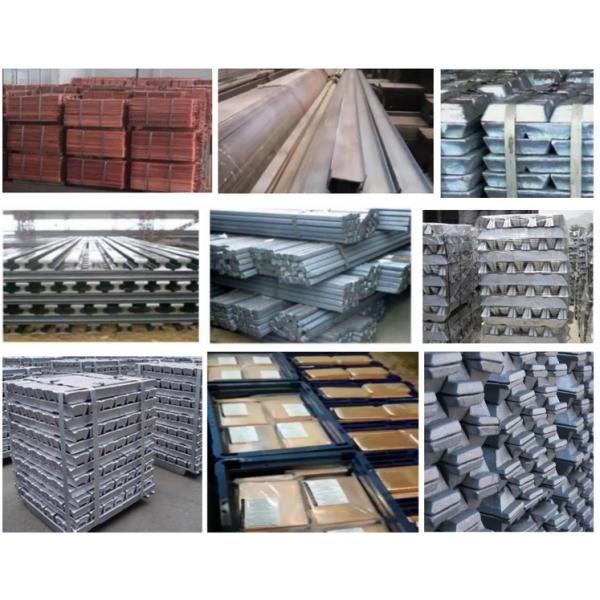 Non Ferrous Metal Materials Copper Aluminum Iron Steel And Gold