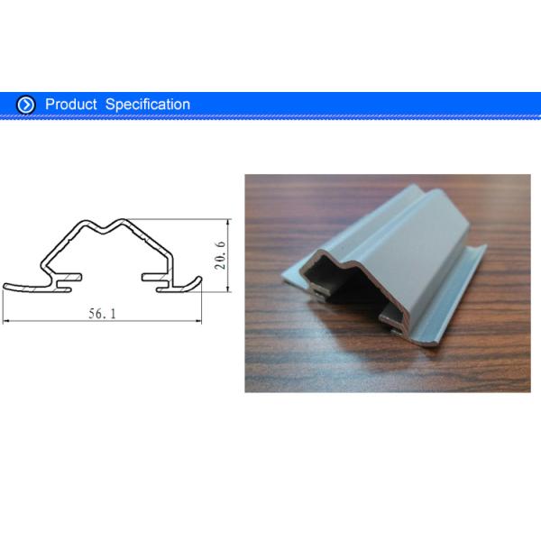 Powder Coating 6063 T5 Industrial Aluminium Profiles Auto Parts ISO / TS16949:2009