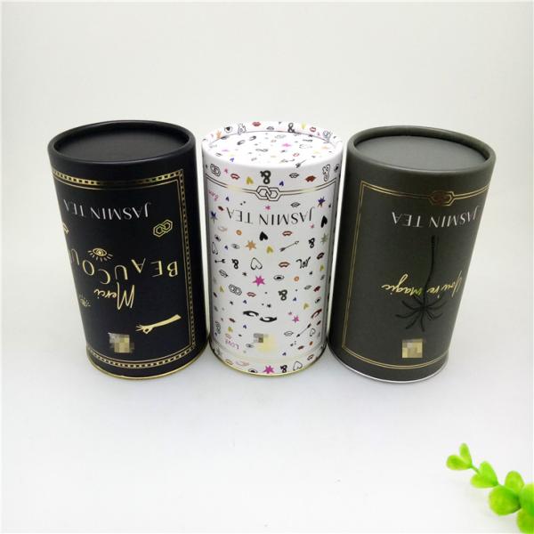 La impresión de CMYK recicló las latas compuestas de papel/el tubo de empaquetado de la lata del té