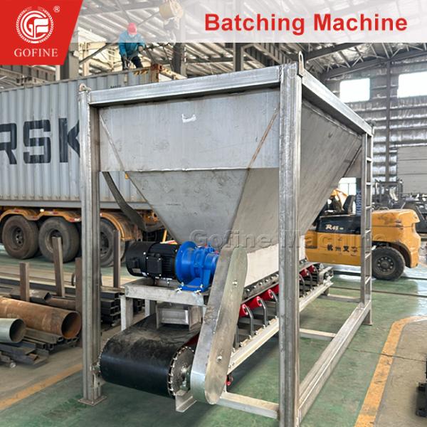 Powder Or Granules Fertilizer Batching Machine For BB Fertilizer Plant