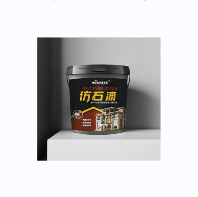 Faux Stone Paint Effect Coating for Exterior Walls Enhance Your Building's Value