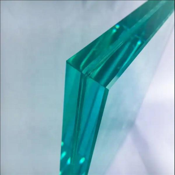 White PVB Triple Tempered SGP Laminated Glass Panel for Bathroom Staircase Decoration