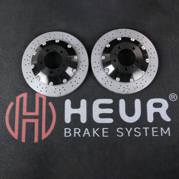 HEUR Brake Carbon Ceramic Discs For Tesla model S - 380x28mm Rear Set
